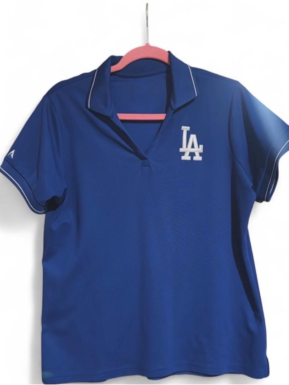LA Dodgers Royal Blue Women’s Polo Top